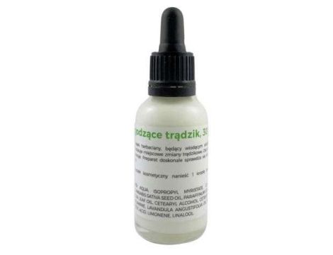 Krople łagodzące trądzik 30ml